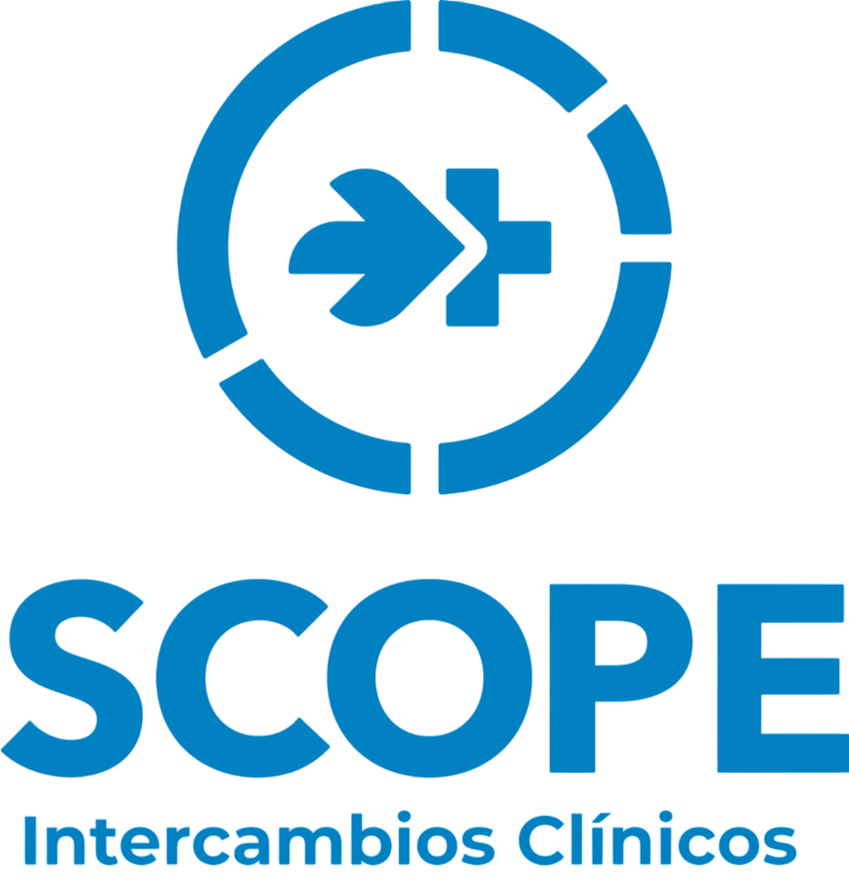 Logo SCOPE, intercambios clínicos