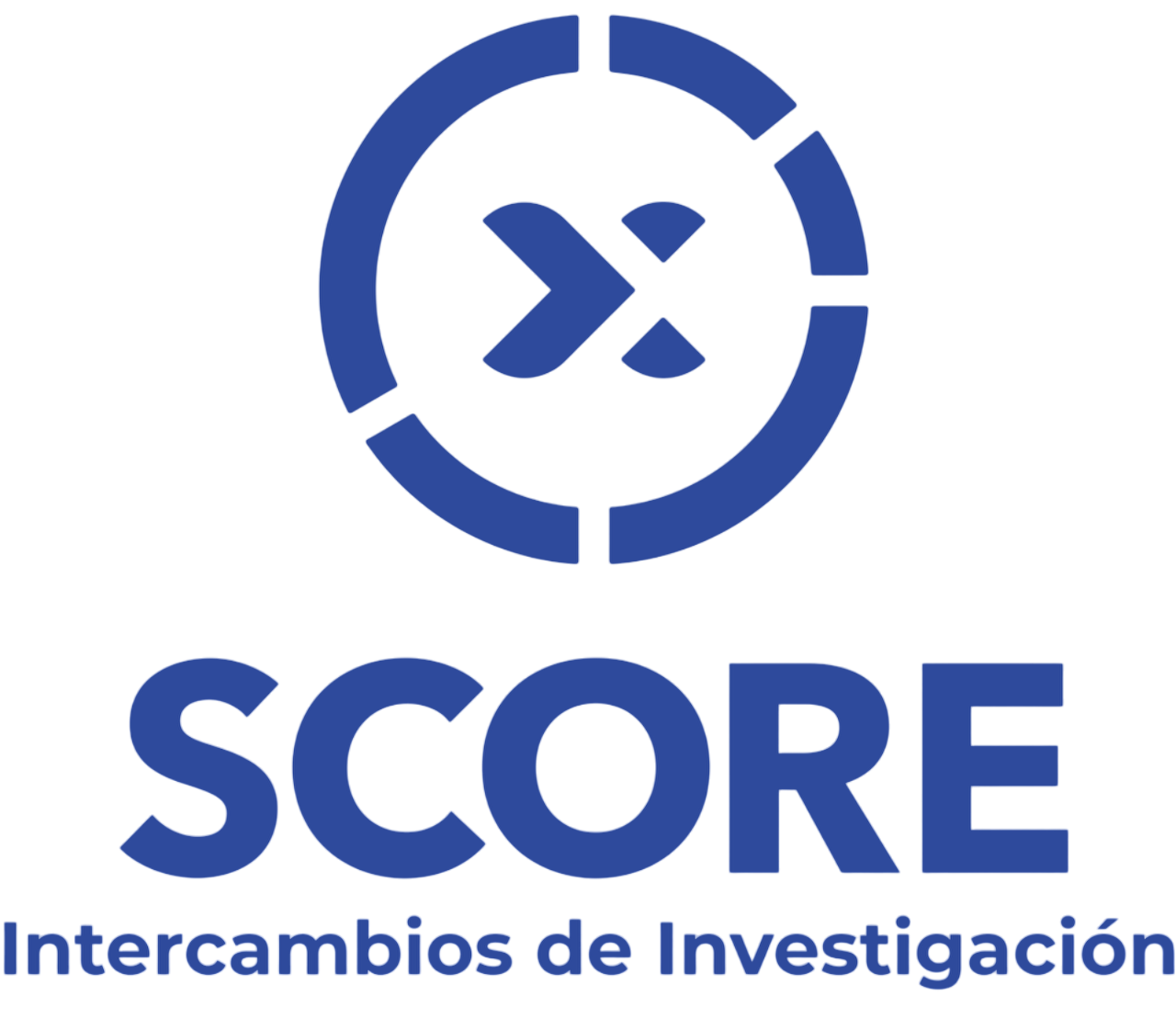 Logo SCORE, intercambios de investigación